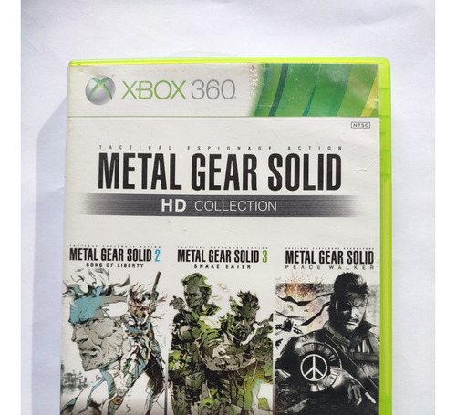 Metal Gear Solid Hd Collection Xbox 360 (Usado)