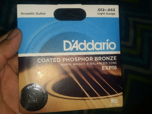 Cuerdas D'addario Exp16 Calibre 0.12