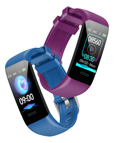 Reloj De Carga Con Cable Usb A Prueba De Agua Con Pulsera In