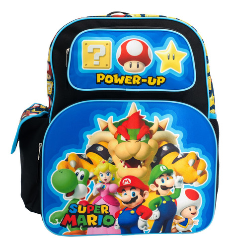 Mochila Escolar Ai Accessory Innovations Super Mario 16