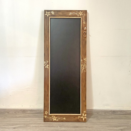 Pizarra De 138x53 Cm / Pizarrón Rústico Y Ecológico (Usado)