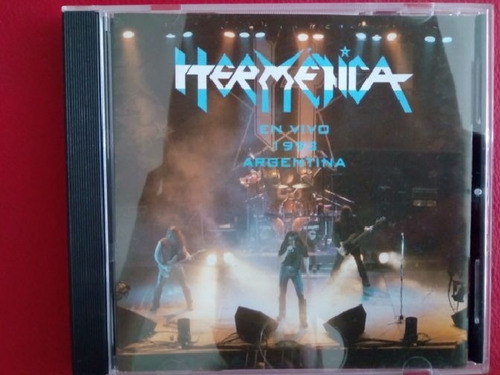 Cd Usado Hermetica En Vivo 1993 Argentina V8 Malón Tz011