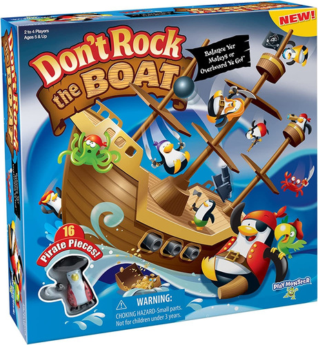 Playmonster Don't Rock The Boat Juego De Equilibrio De Habil