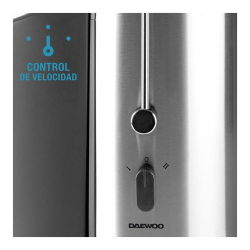 Imagen 4 de 6 de Extractor De Jugo Daewoo Je4217 - Juguera Acero Inoxidable