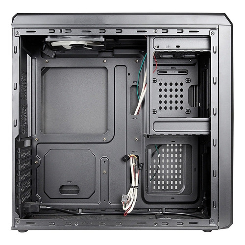 Imagen 6 de 10 de Gabinete Pc Gamer Slim Sentey Fuente 600w Atx Matx Usb 3.0