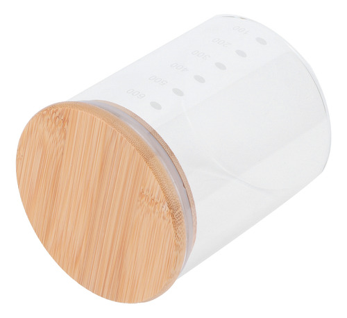 Tarro De Almacenamiento Para Alimentos, Tapa De BambĂș, Vidri