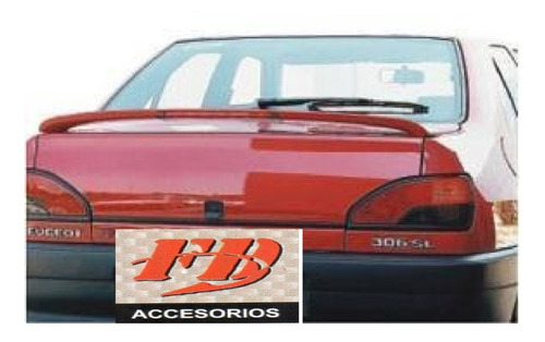 Aleron Peugeot 306 Sedan Con Luz