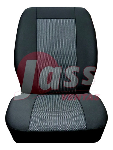 Imagen 2 de 3 de Funda Cubre Asiento Tela Premium 2 Butacas Auto Camioneta