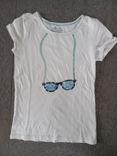 2 Remeras Old Navy Niña Talle 8