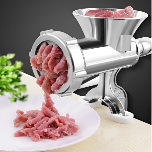 Moedor De Carne Manual N12 Suporte Mesa Alta Fabricação