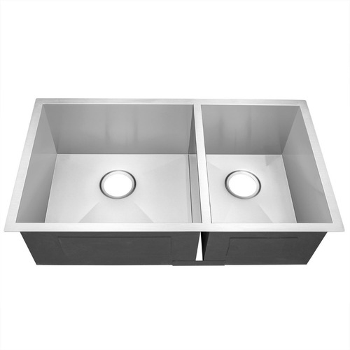 Tarja Doble Tekhno-home Acero Inox. Submontar 60/40