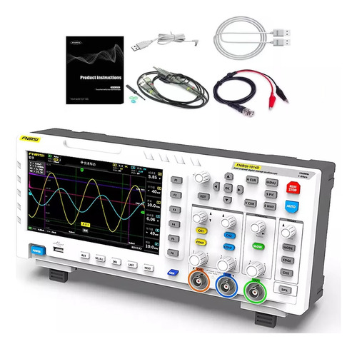 Osciloscopio Digital Fnirsi-1014d Tft Lcd 100mhz 2 Canales