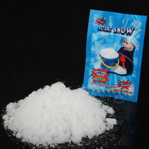 Imagen 7 de 7 de * 4 Sobres Nieve Falso Para Slime Jugar Adorno **