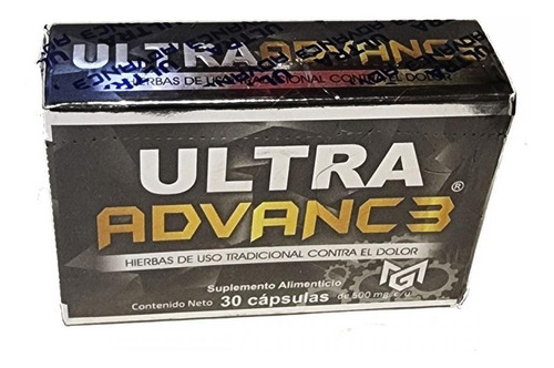 Ultra Advanc3 Con Magnesio 30 Capsulas De 500mg Nuevo