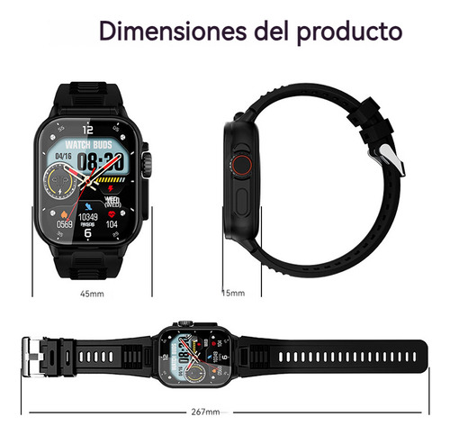 Ssb Reloj Inteligente Con Auricular Smartwatch Contestar