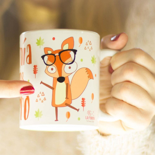 Imagen 1 de 4 de Taza No Te Hagas El Zorro