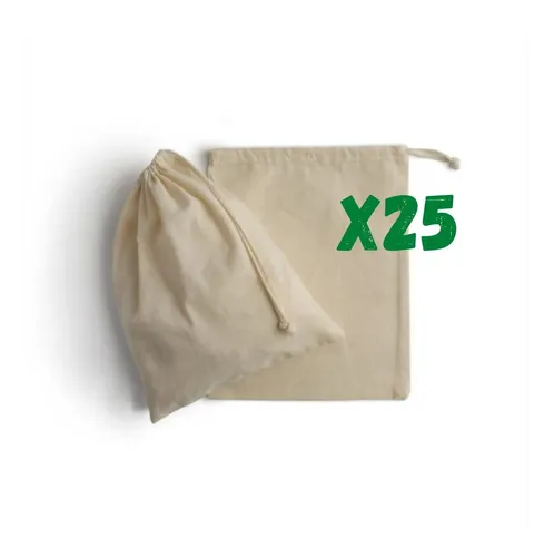 Bolsas de lienzo con cordon sale