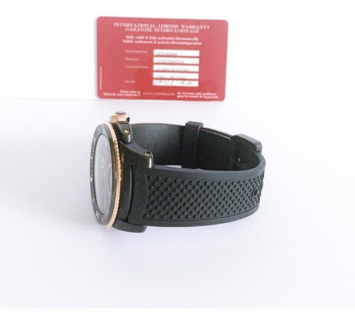 Cartier Calibre Diver Ouro Rosé & Carbon 2020 Completo