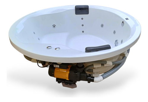 Jacuzzi Deluxe 160 16 Jets 1,5 Hp Acrílico Exterior Jardín