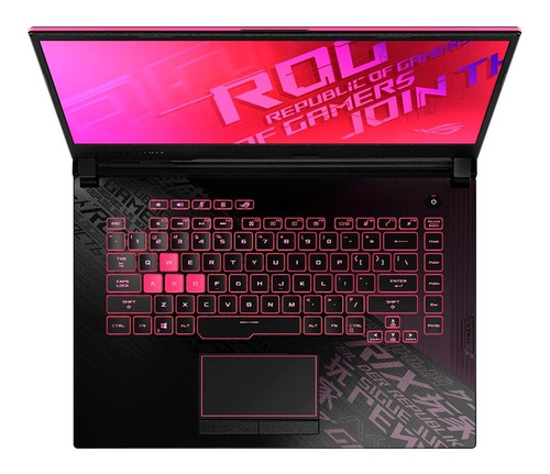 Notebook Asus Rog G512 I7 10°gen 512ssd Gtx 1650ti 4gb Win10