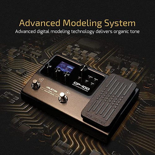 Pedal de efecto Valeton GP Multi-Effects Processor GP-100 negro