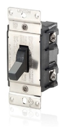 Interruptor Monofasico Para Motor 2p 40a 600v Leviton Ms402