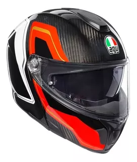 Agv Sportmodular Carbon Sharp - Casco De Moto