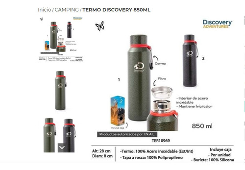 Termo Discovery 850ml
