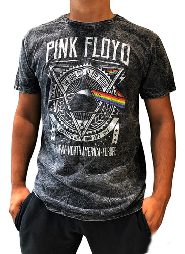 Remera Pink Floyd Nevada On Tour Rock Store Hombre Clasic