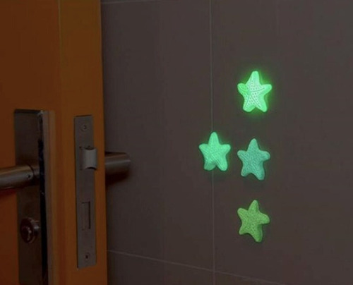 Kit Luminoso Proteção Porta Parede Borracha Bebê Segurança