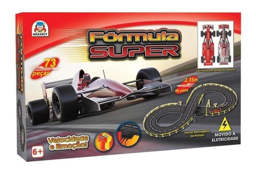 Autorama Fórmula 1 Elétrico Formula Super - Braskit 5805