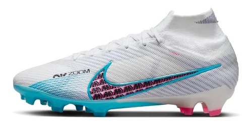 Zapato Fútbol Nike Mercurial Zoom Superfly 9 Elite Fg Blanco