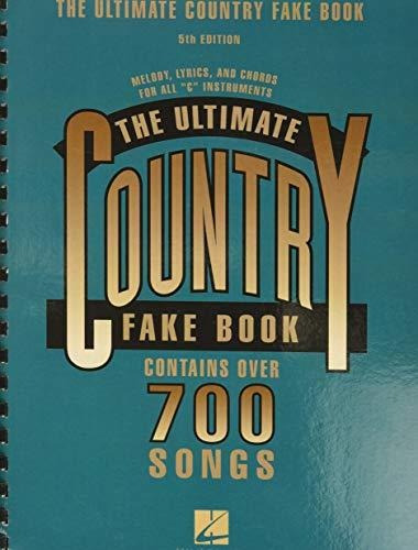 Book : The Ultimate Country Fake Book, 5th Edition - Hal...