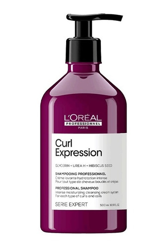 Shampoo Curl Expression En Crema Para Cabello Rizado 500 Ml