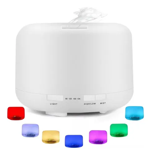 comprar Difusor Ultrasonico Aromatizador Humidificador Control Y Luz
