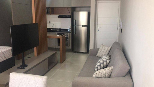 Imagem 1 de 29 de Apartamento Mobiliado Com 1 Dormitório Para Alugar, 42 M² Por R$ 2.600/mês - Bosque - Campinas/sp - Ap3353