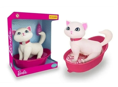 Gata Gatinha Blissa Pet Da Barbie Cuidados Banho Brinquedo