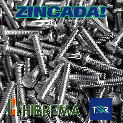 Parafuso Sextavado M10x40 Zincado C/50 Un