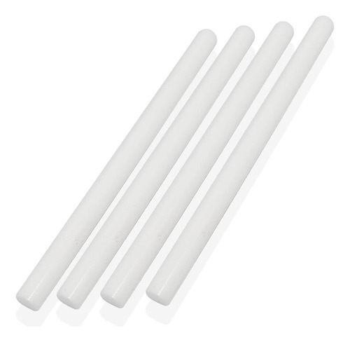 Barras De Pegamento Caliente De 3.9 X 0.27 Pulgadas, Blancas