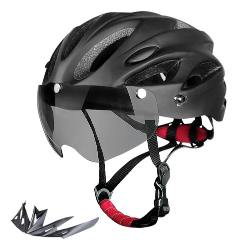 Casco De Bicicleta Con Luz Trasera Led Casco De Ciclismo