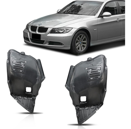 Par Parabarro Bmw Serie 3 2006 2007 2008 Frontal