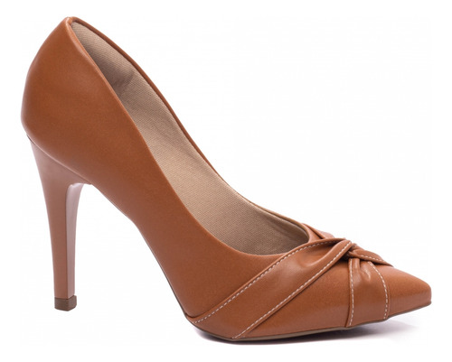 Sapato Scarpin Feminino Bico Fino Com Salto Alto Para