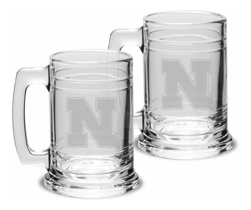 University Glass Ncaa Colonial Juego De 2 Vasos De 15 Onzas