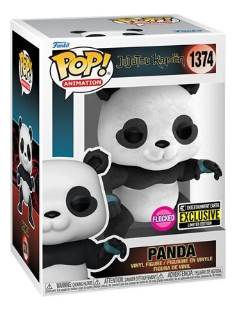 Funko Pop Panda Flocked #1374 - Jujutsu Kaisen Ee Exclusive