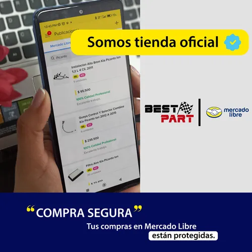 Amortiguador A Gas Trasero Para Hyundai Atos 2005 A 2015