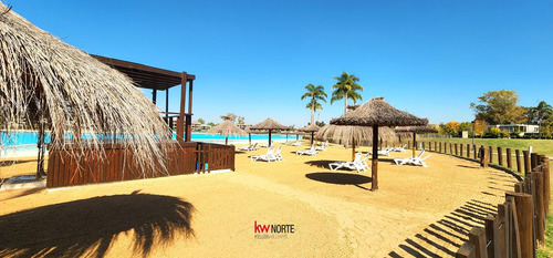 Departamento 2 Amb, Venta Y Alquiler. Parrilla, Jardin Y Cochera. Lagoon Pilar, Villa Rosa, Pilar