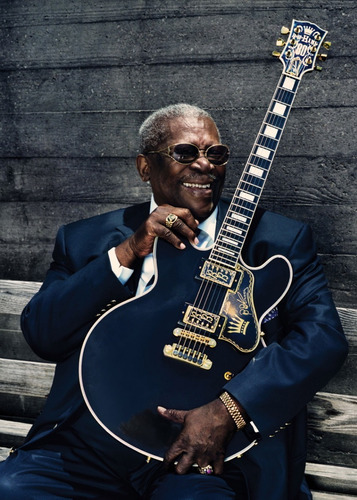 Poster Rock Bb King 30x42cm Cartaz Plastificado