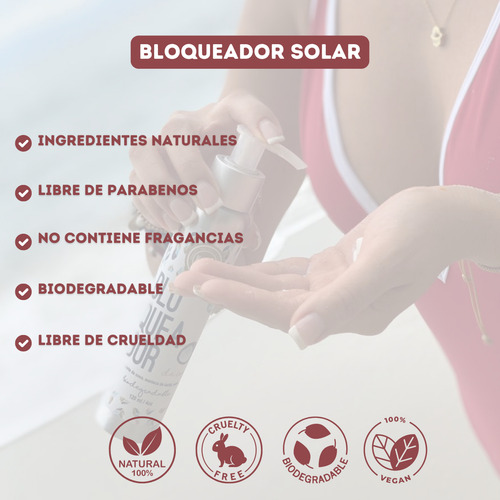 Bloqueador Solar Fps 50, Kokos, No Es Grasoso, Aroma A Coco