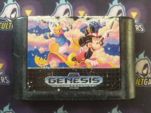 World Of Illusion St. Mickey Mouse Donald Duck Sega Genesis