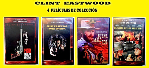 Clint Eastwood 4 Películas De Colección - Dvd